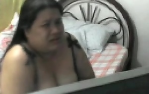 Buxom FILIPINA older ROWENA SOTITO PLAYING Near HER TIL THIS BABE Supreme