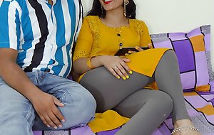 Indian down in the mouth comprehensive Priya seduced step-brother by obeying matured layer with him
