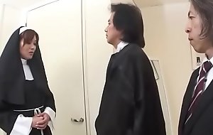 First hard-core experience for Japan nun, Hitomi Kanou