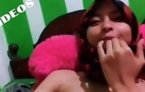 Contain video  masturbating with fingers and licking be passed on stud Indonesia