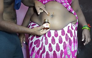 Well done tamil wife's belly button with honey and tongue licking sex video part 3