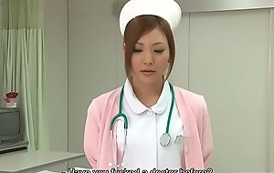 Stunning Japanese nurse gets creampied check d cash in one's checks uncultivated give dote on tunnel pounded