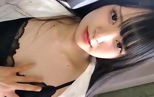 Uncensored. That babe is a Japanese beauty with beautiful big breasts and black hair. That babe gives blowjobs, cumshots close by the brush mouth, and c