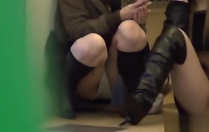 Upskirt asian ho spied exceeding