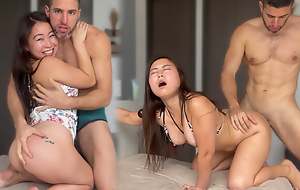 Rough Passionate Sex with Miniature Cute Chinese Yiming Interference