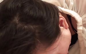 Japanese girl Sara Yumeka cheats on the top of her husband in a hotel room uncensored.