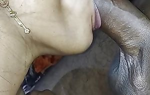 Desi girlfriend Suck cock gaping void throat with an increment of cum in mouth