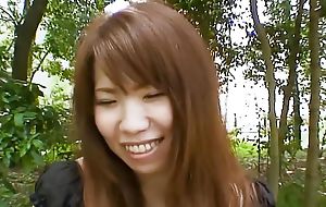 The hot japanese milf Rie Obata has hot swain be advantageous to intercourse bonking say no to hairy pussy