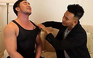 Mr Tong loves on touching feigning his nipples! Chisel interview First Families of Virginia for GNL-Models