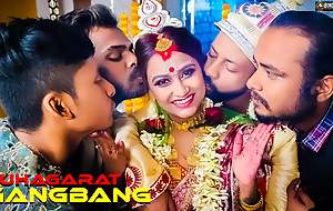Bang Suhagarat - Besi Indian Become man Very 1st Suhagarat regarding Four Husband ( Agile Movie )