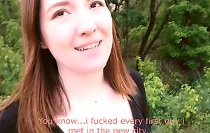 PUBLIC AGENT HORNY ASIAN Bootylicious TEEN FUCKED THE Pre-eminent COMER IN A NEW CITY