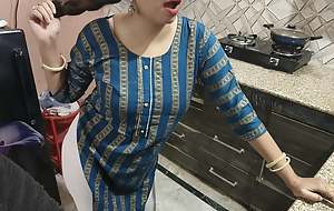 Stepmom seduces their way stepson for the hardcore fucking in the hot kitchen in hindi