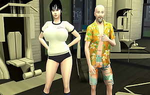 Chichi milk hermosa esposa entrenada sexualmente por el maestro roshi pervertido marido cornudo bogeyman ball hentai