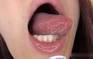 Japanese asian tongue spit face toilet water licking sucking kissing handjob fetish - more at fetish-master net
