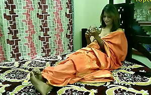 Indian hot girlfriend vacillate for me at sharee i love fuck her in sharee appearing hindi audio