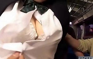 Japanese Schoolgirl Fucked in Crammer - 69club.xyz