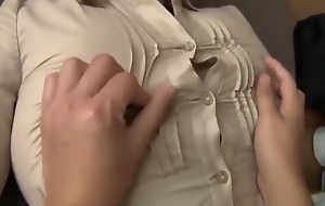 Exotic Japanese slut Mei Hazuki hither Amazing Fingering, Big Tits JAV movie