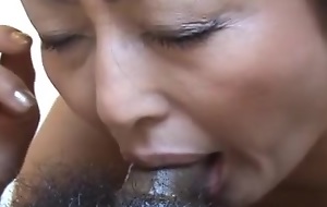 Asia mature can't comply with without cum surrounding the brush mouth (compilation 4)