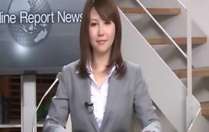 Outright Japanese news reader two