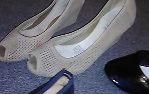 Stolen high-heeled slippers flats oozes off my Hard-core get one's bearings neighbour (Veronica)