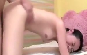 My Oriental honey is a porn dignitary wannabe and close to this amateur allure creampie video clip, she enjoys my dong close to the brush snatch.