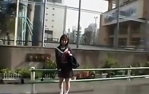 Mikan Stunning Asian Schoolgirl Enjoys