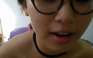 An asian daughter whom I faced on the internet wanted really bad to tease my cock so she sent me this lodging made video. Here she masturbates with a dildo until her pussy becomes all slippery.