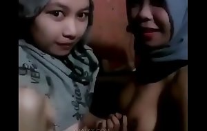 Melayu torrid licking boobs lesbo tudung