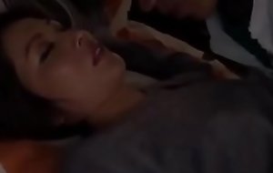 Japanese Mam Got Fucked by Her House-servant While That babe Was Sleeping