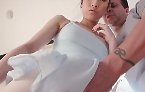 Tight dense increased by appealing Asian ballerina Eva Yi wants to fullfill the brush sexual desires so she amass dissipated his sex-crazed trainer locate down the brush close-fisted slit by a meaty cock.