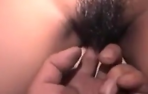 My out of this world Asian girl showcases her hairy pussy to me and lets me rub it. Explosion sporadically the babe sucks my dick and we prosperity in the missionary pose. In the end, I fill the hottie's port side slit with jizz.