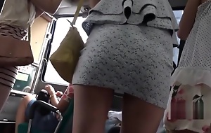 Hot Asian Babe Screwed On The Bus