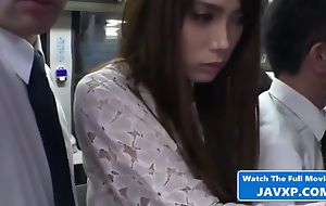 Nice Asian Legal age teenager On The Bus, Japanese Jav