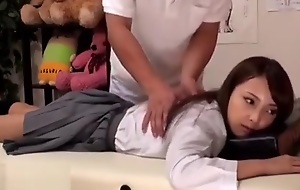 Japanese 18yo schoolgirl massage curt end
