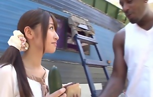 Japanese unladylike is satisfied by Beamy Cocks
