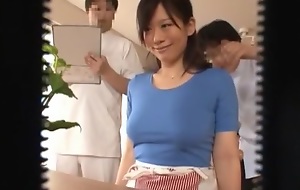 Hottest Japanese slut Kotone Amamiya down Horny Obese Tits, Couple JAV movie