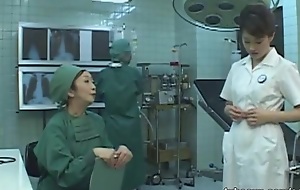Cosplay takes set in a hospital. Every Tom wants relating to bang a pretty asian female patient. They penetrate her pussy with sex toys, perform exciting squirt until she's unequivocally exhausted