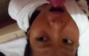 Chinese cum give mouth
