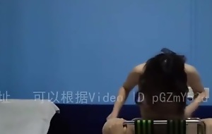 Masked Chinese Girl Rails Ingratiate oneself with Creampie