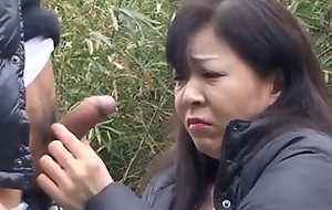 Satoko is a adorable 50yr old Japanese granny with a great body, large indestructible teats and a bearded fur pie. That Babe's nude in a car, plays and sucks outside and sucks, bonks and acquires creampied inside. Pity Fun!