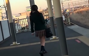 Amazing Japanese chick in Breathtaking Public, HD JAV video