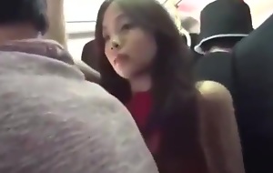 Sexy Japanese milf on bus (Watch More: Milfviz.ml)