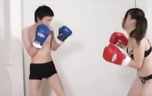 Couple boxing FEMDOM