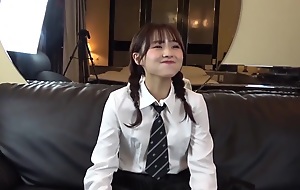 Casting Be fitting of Japanese Schoolgirl