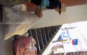Chinese sweeping upskirt in department amass