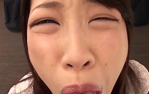Outlandish Japanese slut Miki Sunohara in Incredible blowjob, pov JAV chapter