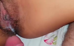 Asian slut get drilled away from a big dick after blowjob - Teen Hardcore creampie