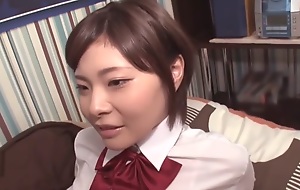 Japanese schoolgirl was fright during carnal knowledge while wearing panty 02