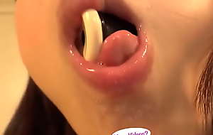 Japanese Asian Tongue Spit Outlook Toilet water Hyperbolic sports jargon pulverize Sucking Kissing Handjob Fetish - More at fetish-master porn video