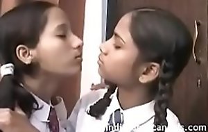 Veritable indian teen schoolgirls lesbian porn